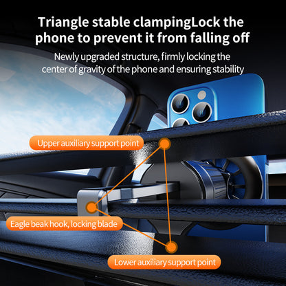 Car dashboard, mobile phone stand, mobile phone stand, air intake and exhaust port, car stand