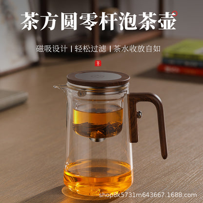 The heat-resistant glass float cup is a miraculous bubble-absorbing device
