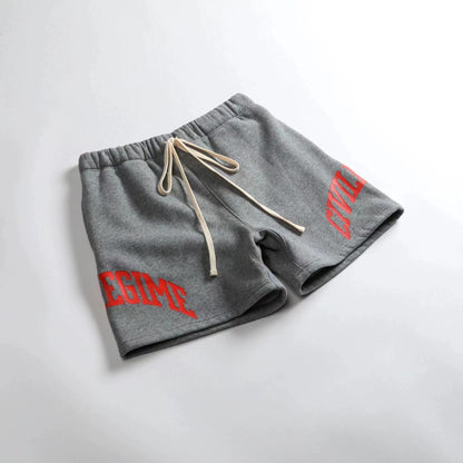 Men's Printed Cotton Casual Loose Shorts - Summer Fashion