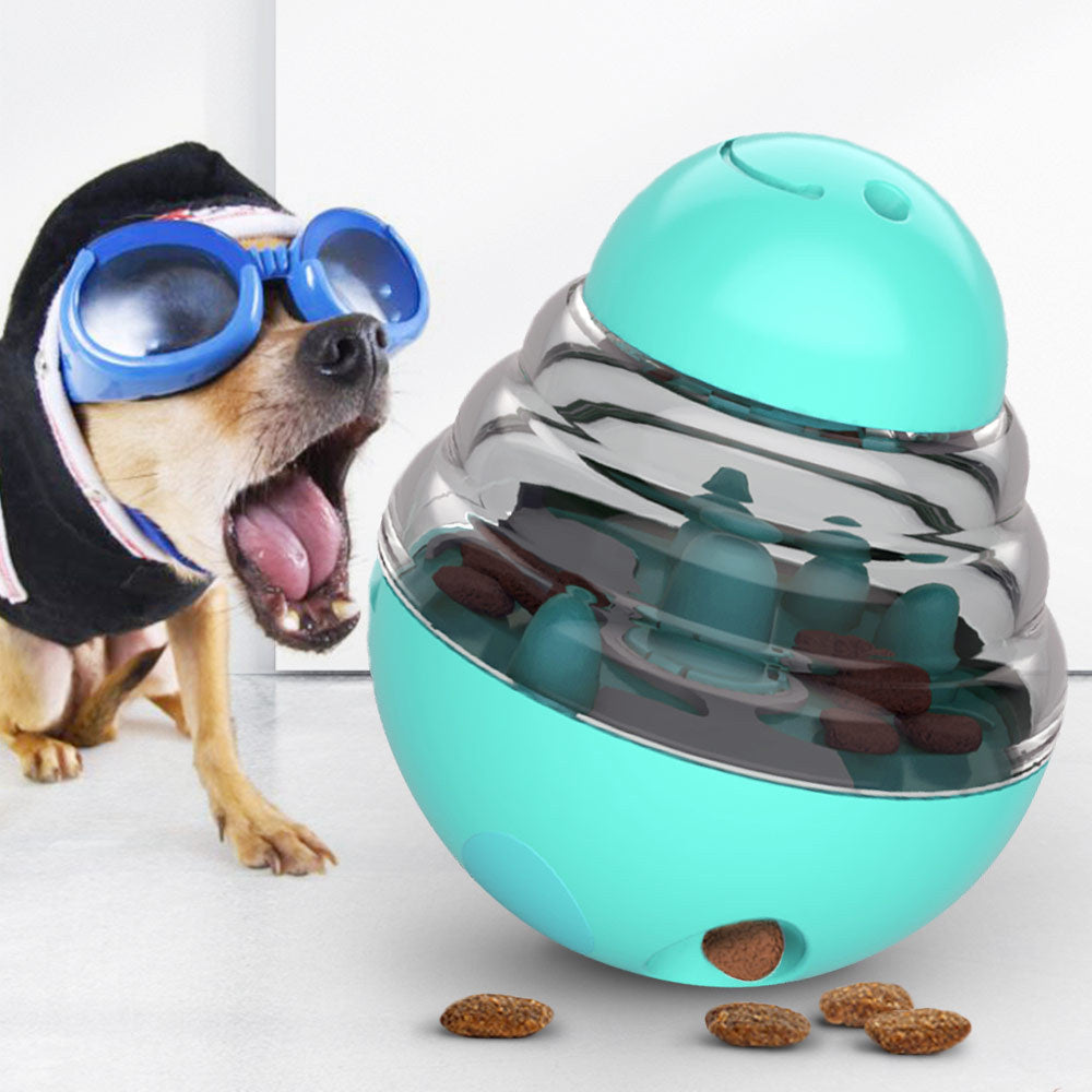 Dog toy leaky food ball, pet unbreakable doll, educational slow food toy ball