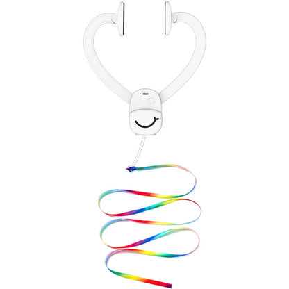 Hanging electric door cat toy for self-entertainment and boredom, rotating ribbon automatic cat toy, cat toy stick
