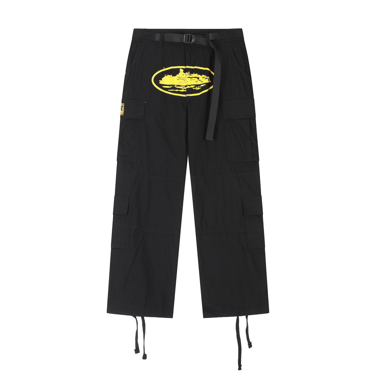Men's Relaxed-Fit Graphic Cargo Pants