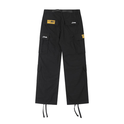 Men's Relaxed-Fit Graphic Cargo Pants