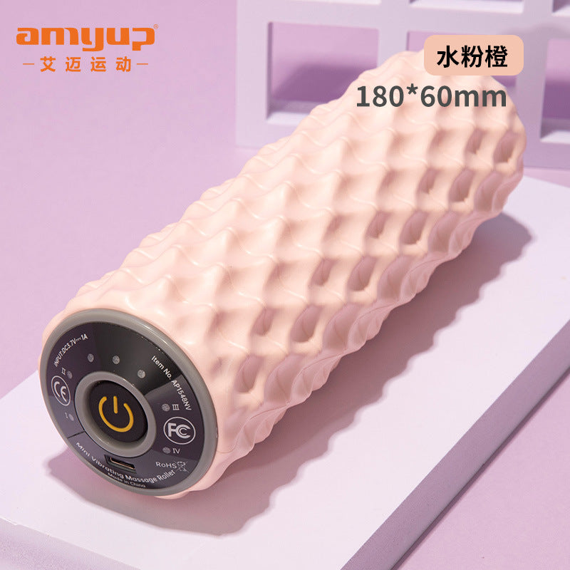 5-speed electric axis yoga fitness vibration relaxation column, electric corrugated fascia column, yoga column