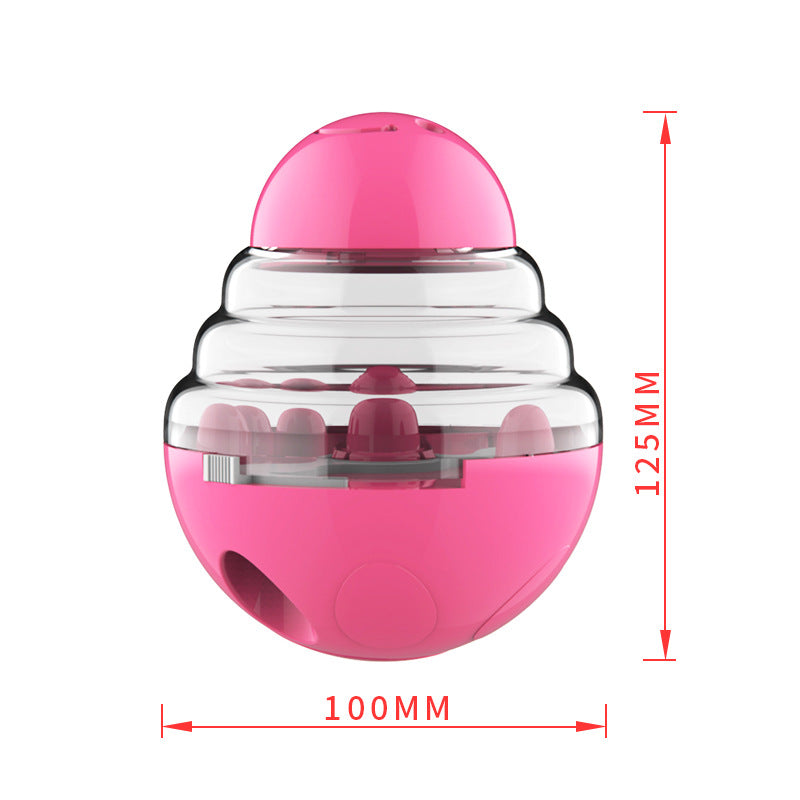 Dog toy leaky food ball, pet unbreakable doll, educational slow food toy ball